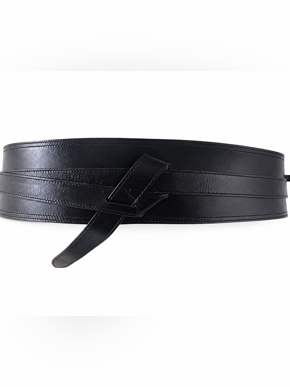 Isabel Marant Wide Leather Wrap Belt